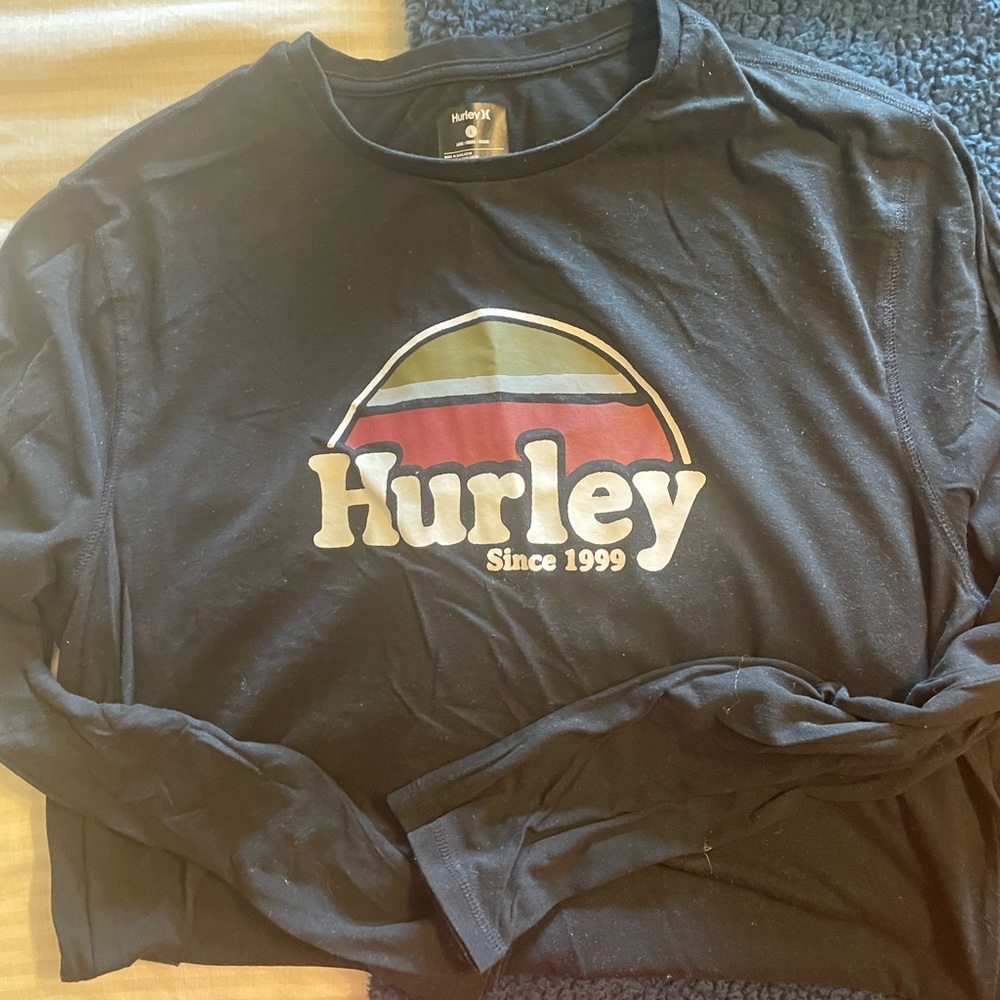 Hurley long sleeve t shirt size L